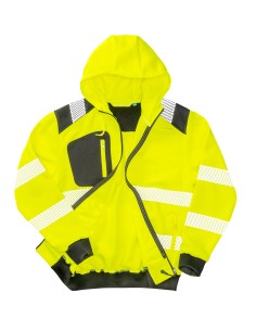 R-R503X-Recycled Zipped Safety Hoody 2
